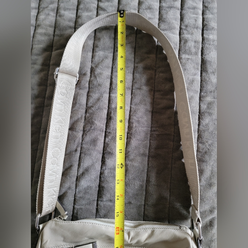 Calvin Klein Light Beige Crossbody Bag - Picture 7 of 8
